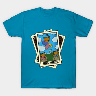 TAROT CARDS DECK | JUDGEMENT. | FORTUNE CAT T-Shirt